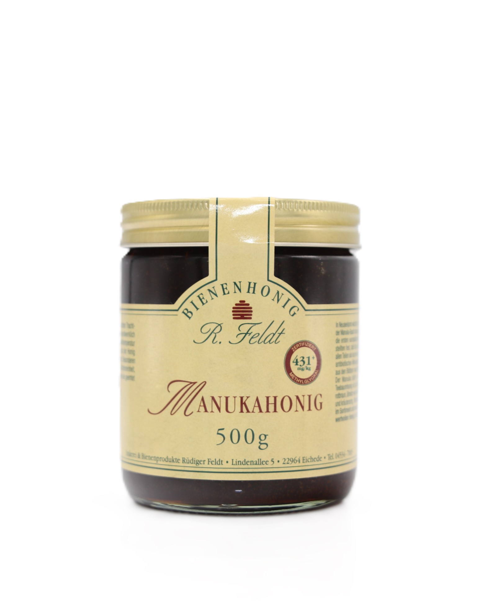 Manukahonig MGO 431 500g
