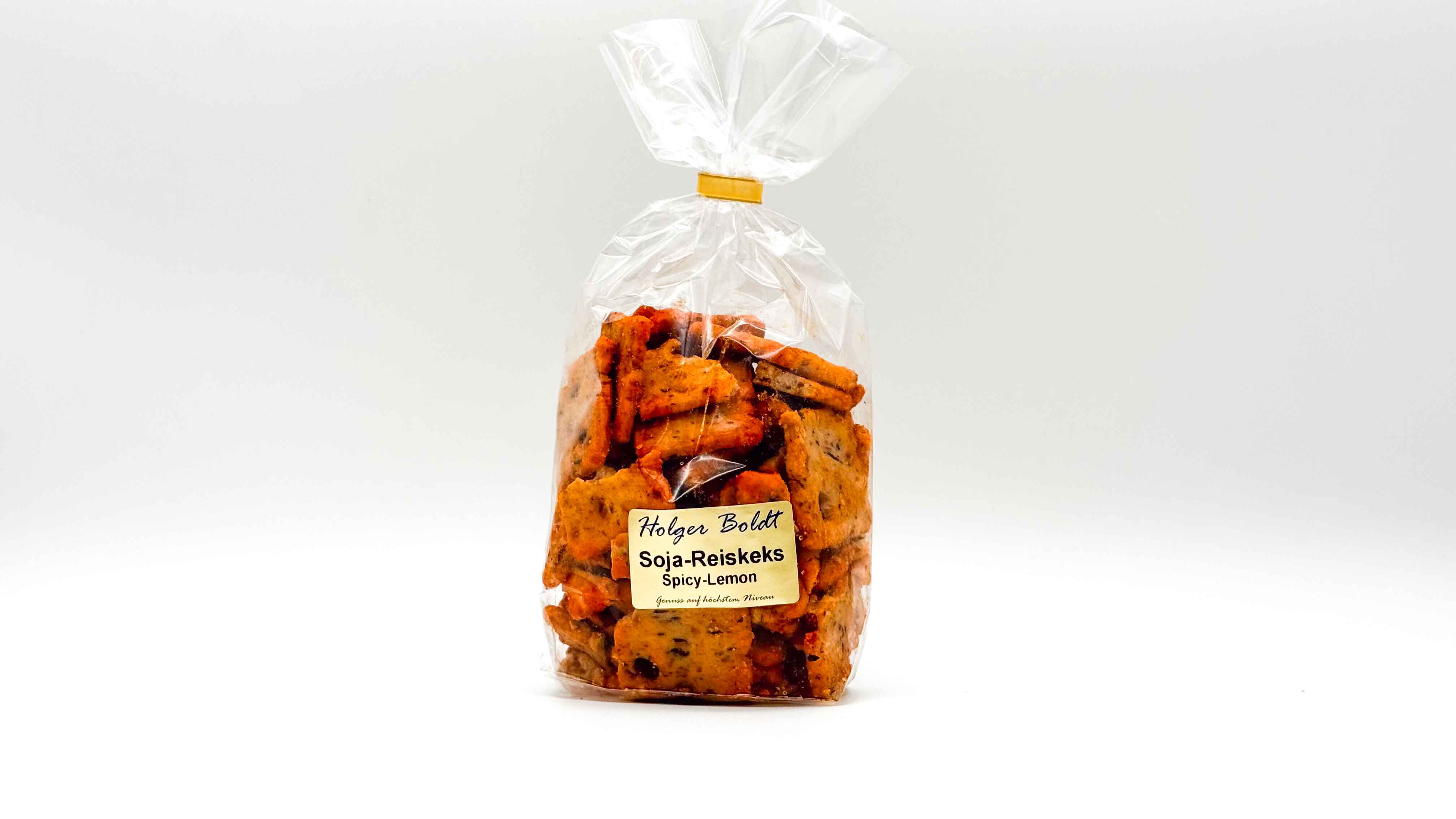 Soja-Reiskeks Spicy Lemon 200g