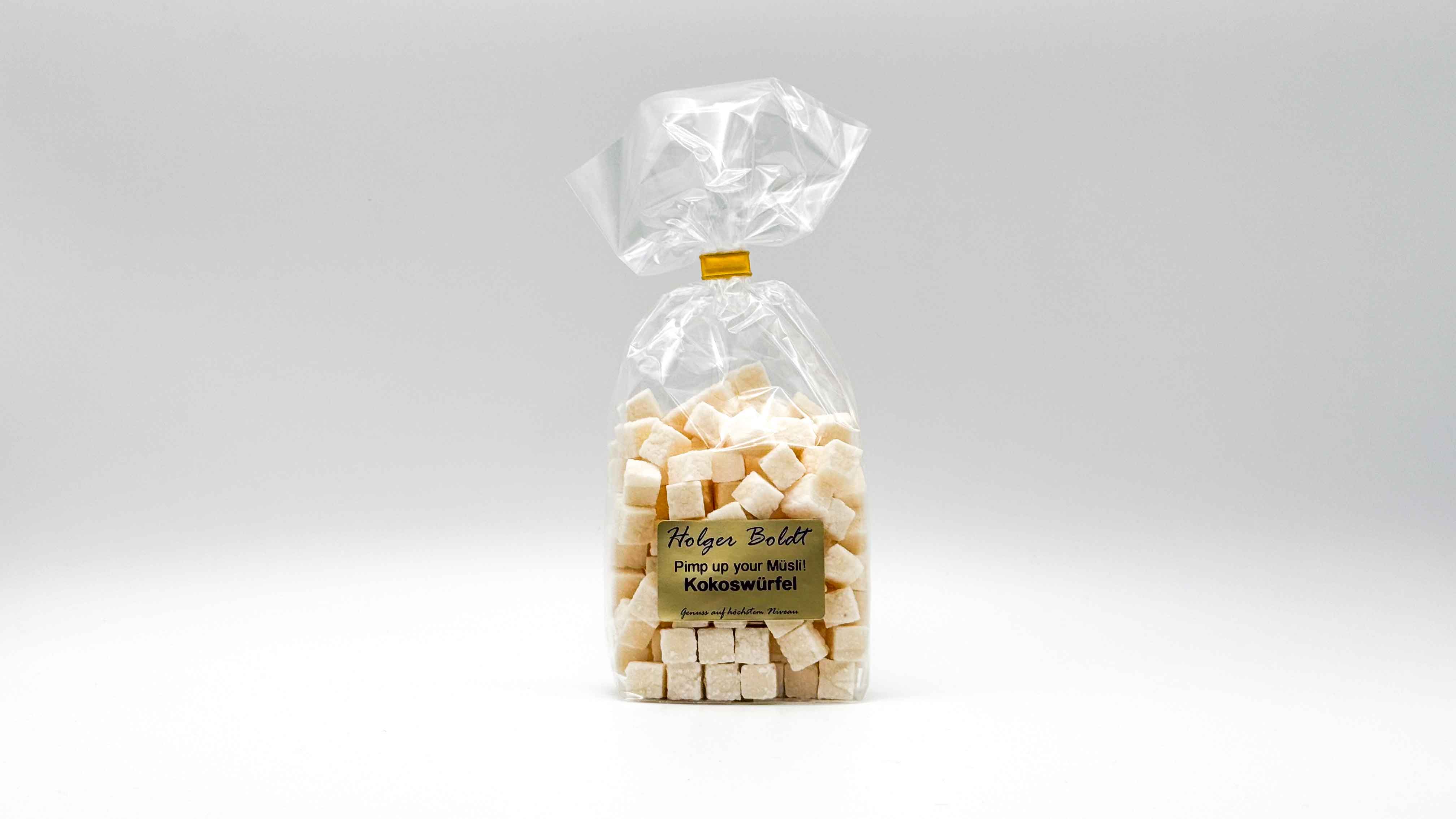 Kokoswürfel 10mm soft 200g