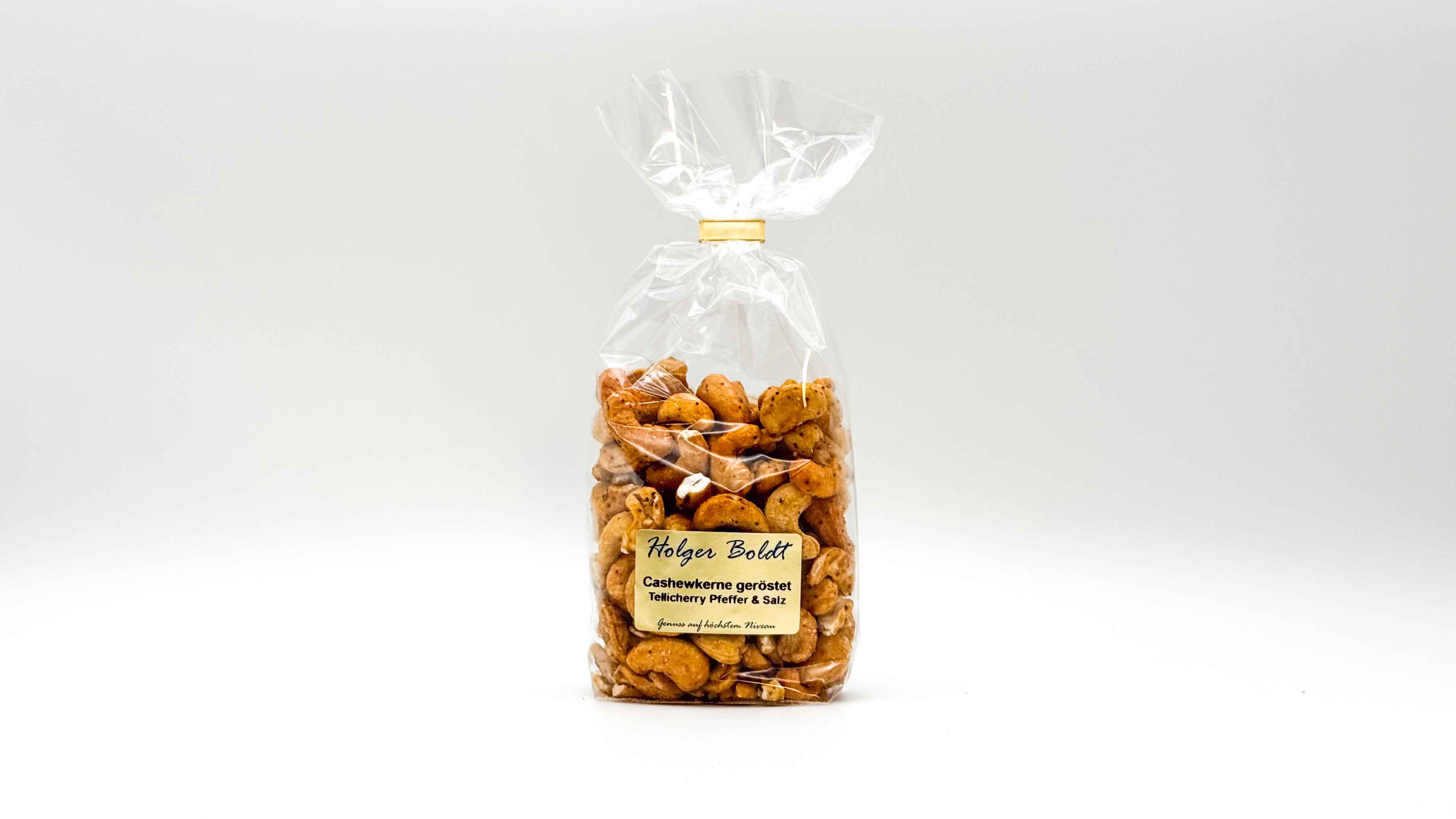 Cashewkerne geröstet Tellicherry Pfeffer & Salz 200g