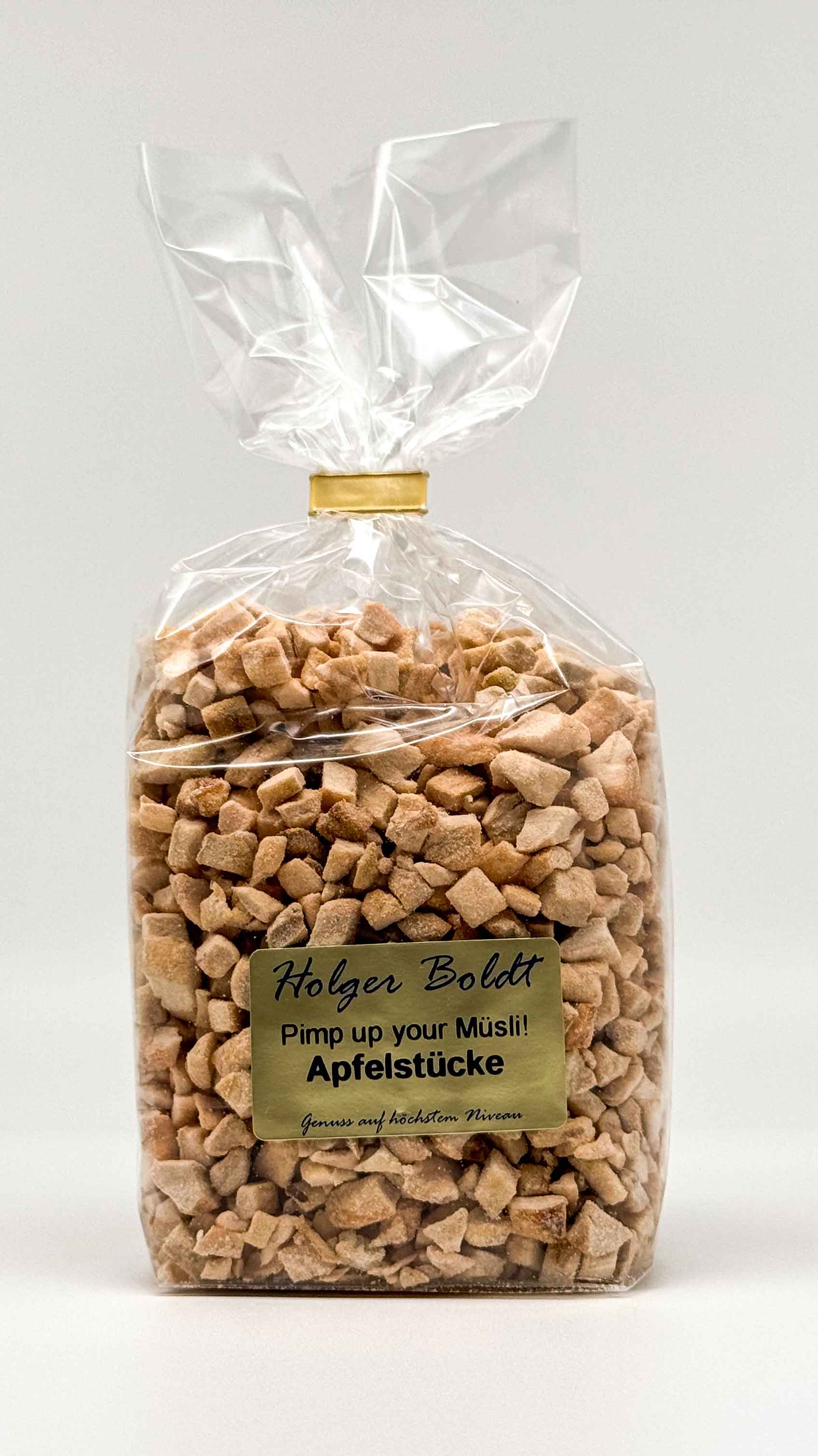 Apfelstücke, gehackt 5x5mm ungeschwefelt 200g